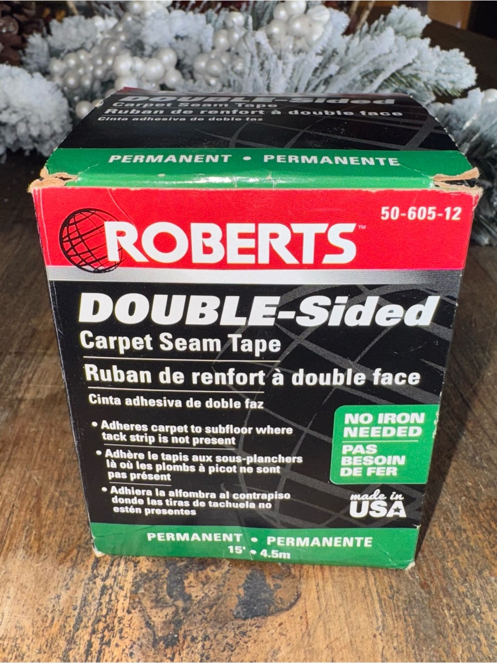 Brand new Robert’s Double Sided Carpet seam Tape